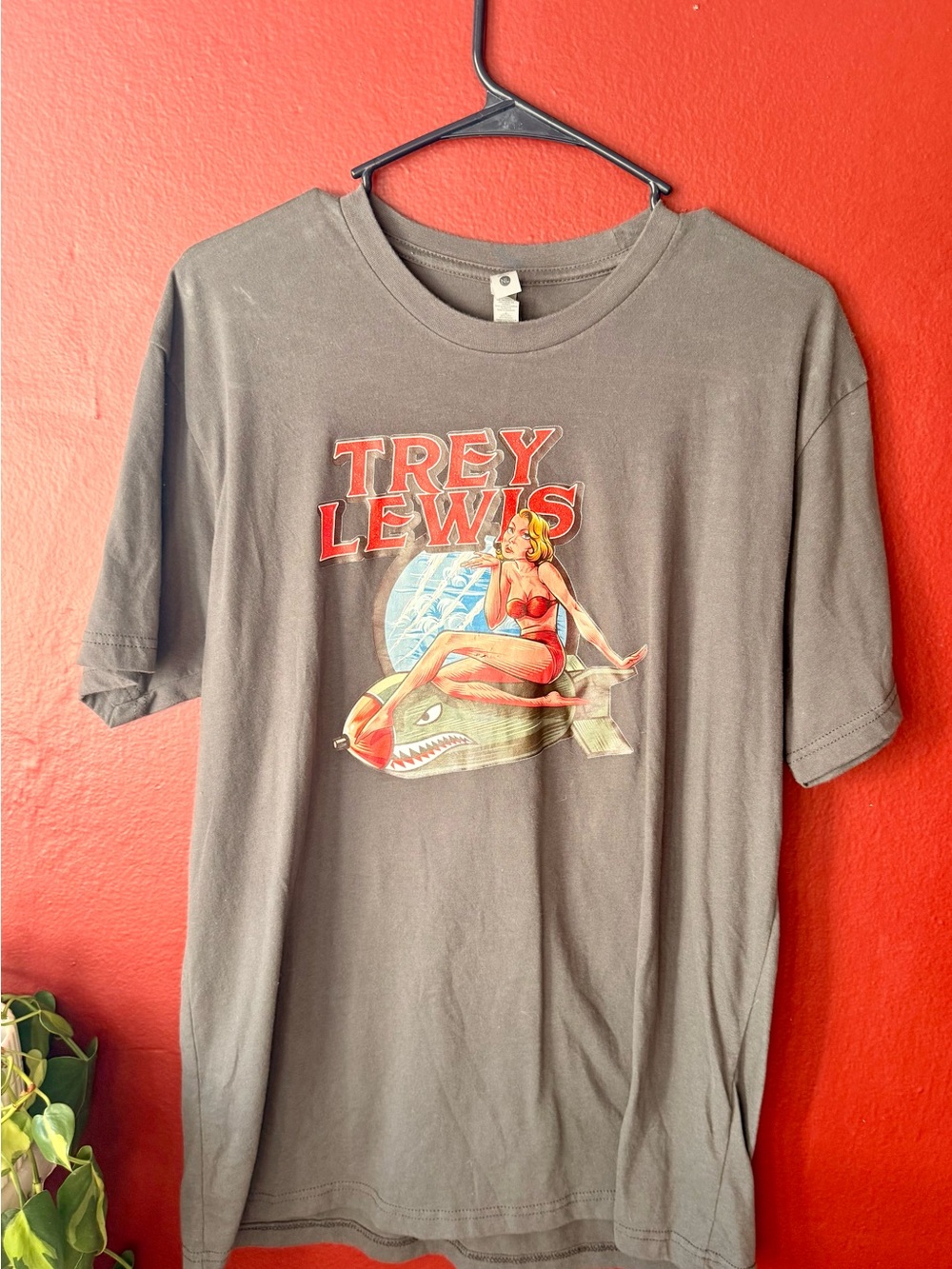 Trey Lewis Country Music Graphic Tee - Size L